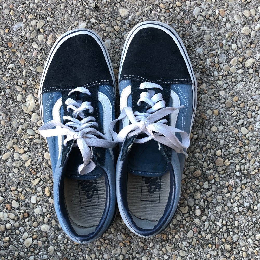 Blue/Black Old Skool Vans